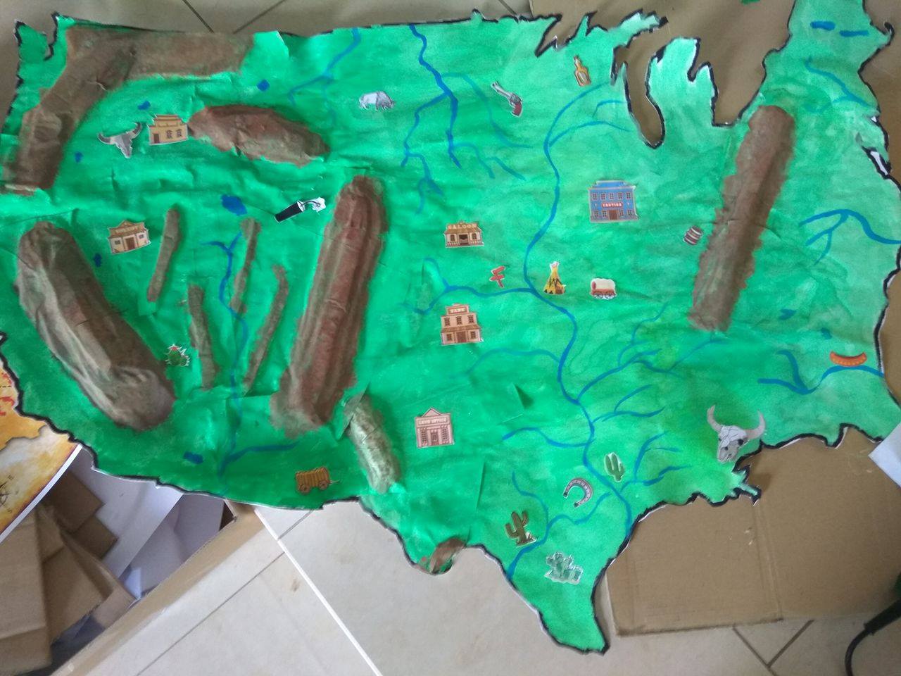 3D mapa, abychom se na západě neztratili